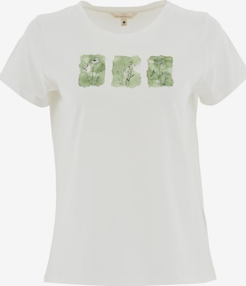 Organication T-Shirt in Weiß: Vorderseite