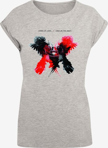 Merchcode T-Shirt 'Kings Of Leon - OBTN' in Grau: predná strana