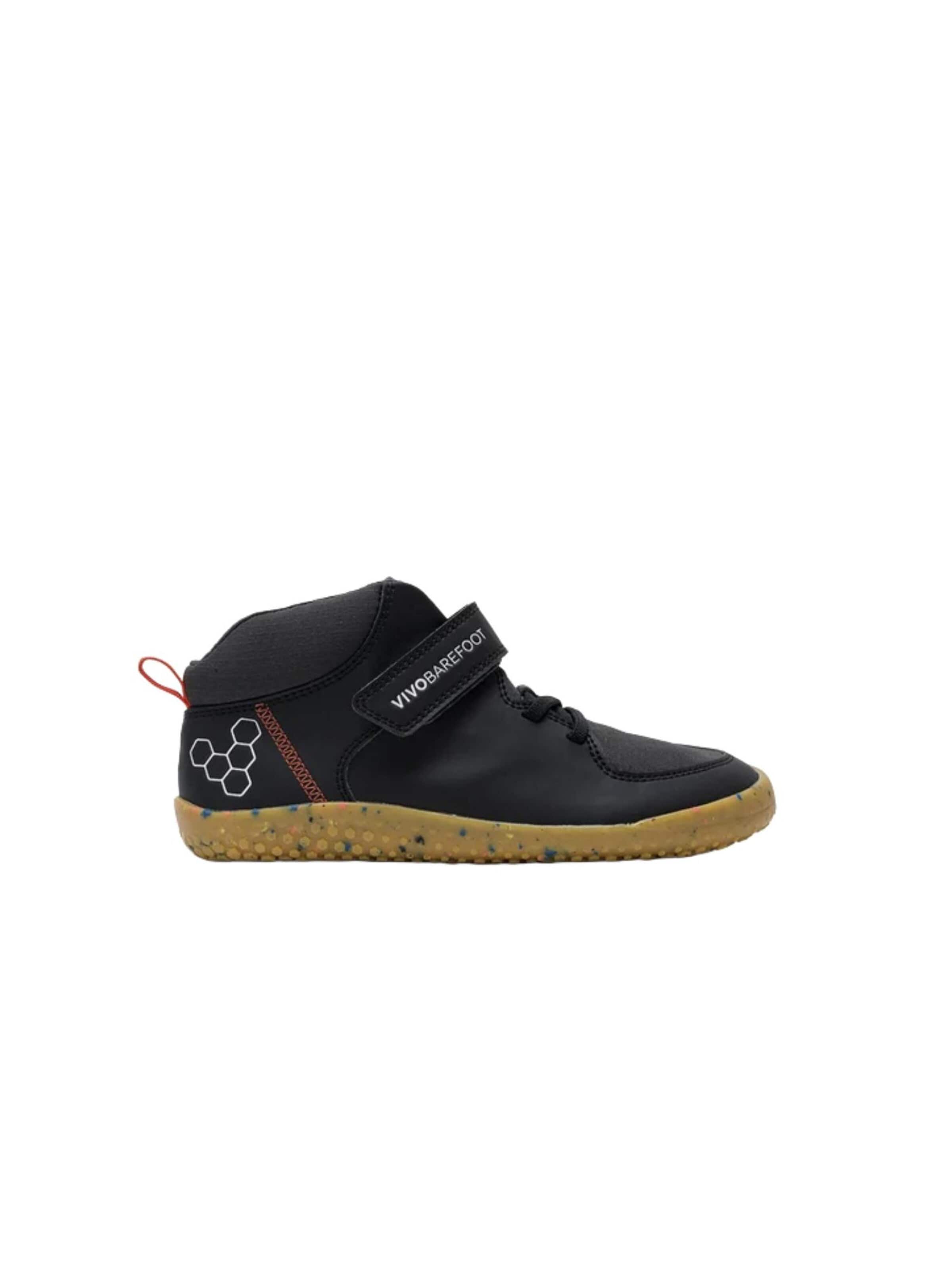 Vivo Barefoot Sneaker 'PRIMUS LUDO HI'‌‌‌‌‌‌‌‌ in Schwarz: Vorderseite