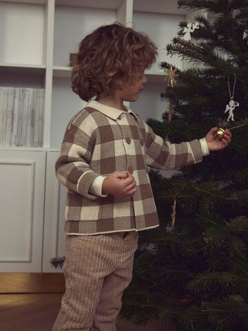 Lil'Atelier Knit Cardigan in Beige