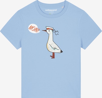 Watapparel T-Shirt in Blau: Vorderseite