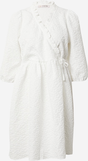 A-VIEW Obleka 'Mica' | bela barva, Prikaz izdelka