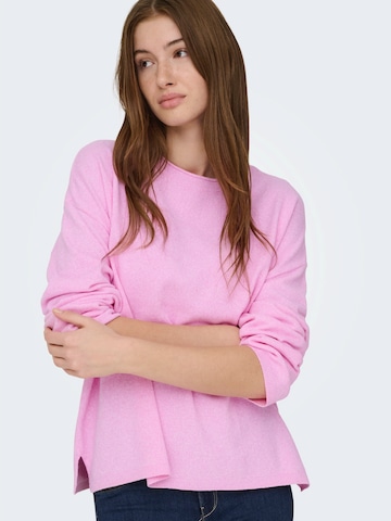 ONLY Свитер 'ONLLOYAL AMALIO' в Ярко-розовый