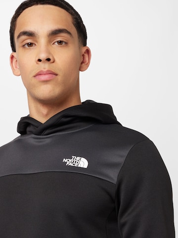 Felpa sportiva 'REAXION' di THE NORTH FACE in nero