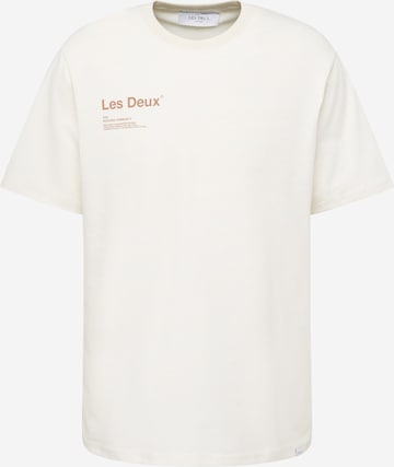 Les Deux Koszulka 'Brody' w kolorze beżowy: przód