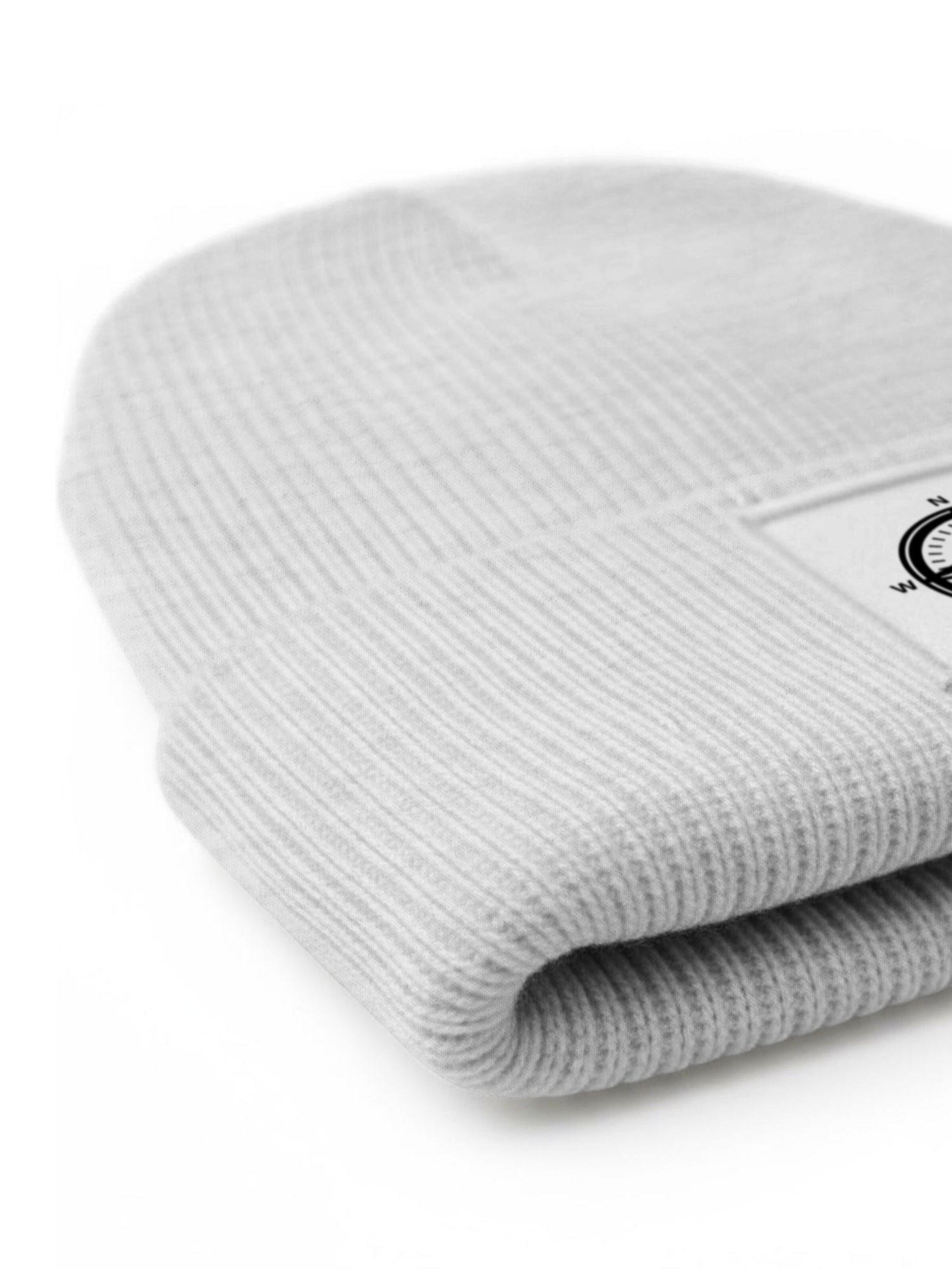 Neverless Mütze 'Kompass' in Grau