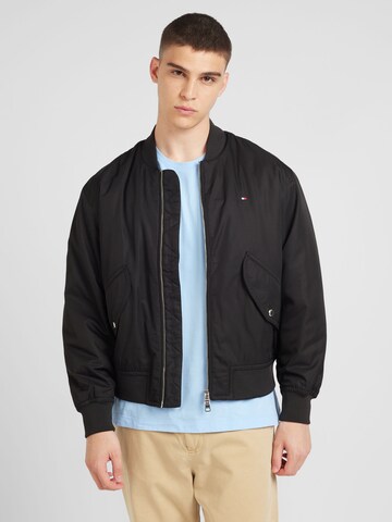 Veste mi-saison 'Authentic' TOMMY HILFIGER en noir : devant