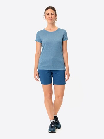VAUDE Functioneel shirt in Blauw