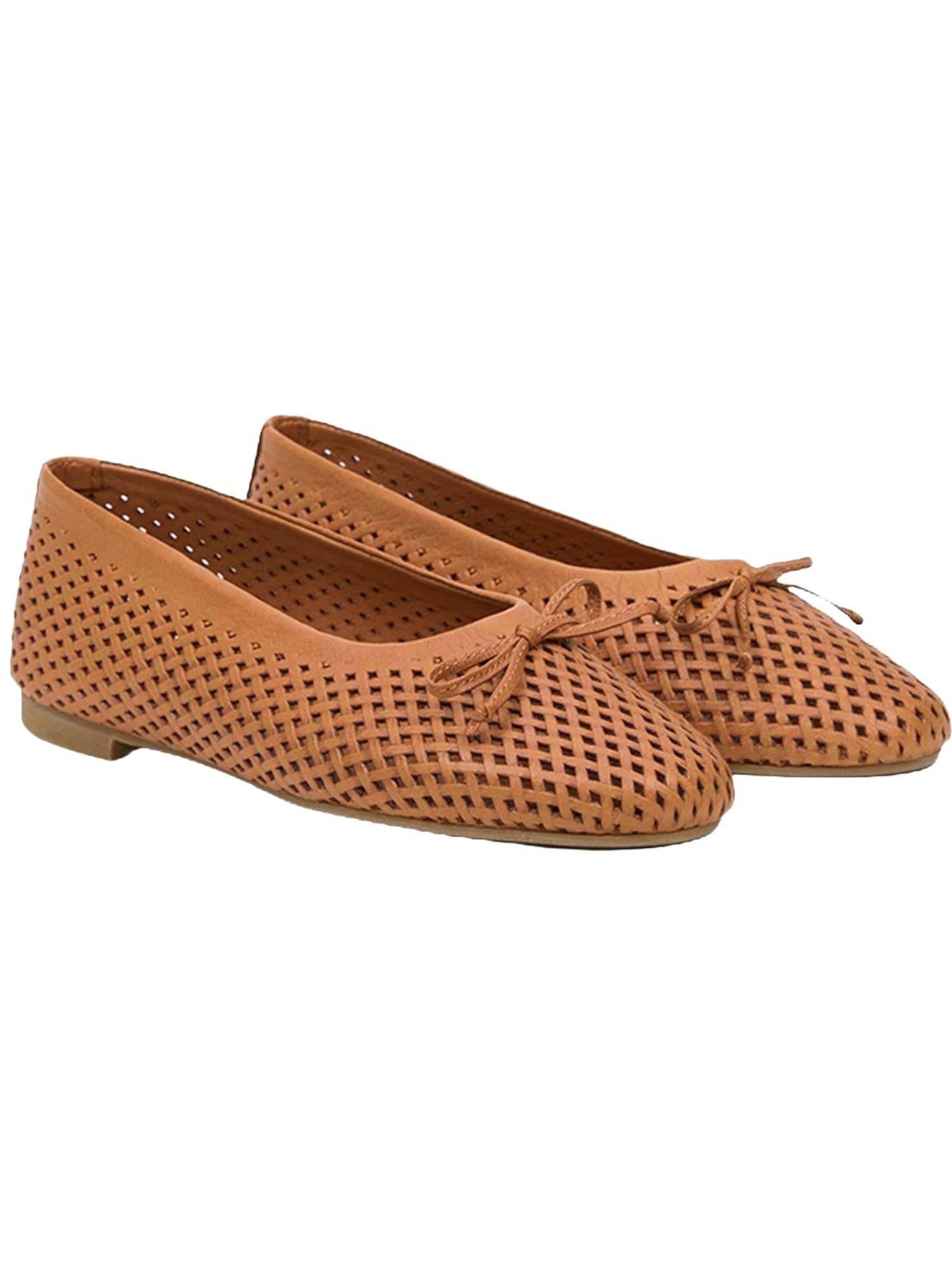 Desa Ballet Flats 'Ballerinen' in 36 in Brown, Item view
