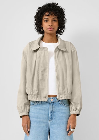 Veste mi-saison QS en beige : devant
