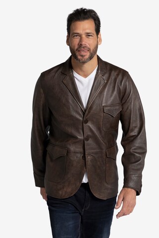 JP1880 Between-Season Jacket in Brown: front