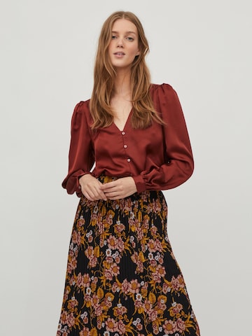 VILA Blouse in Red: front