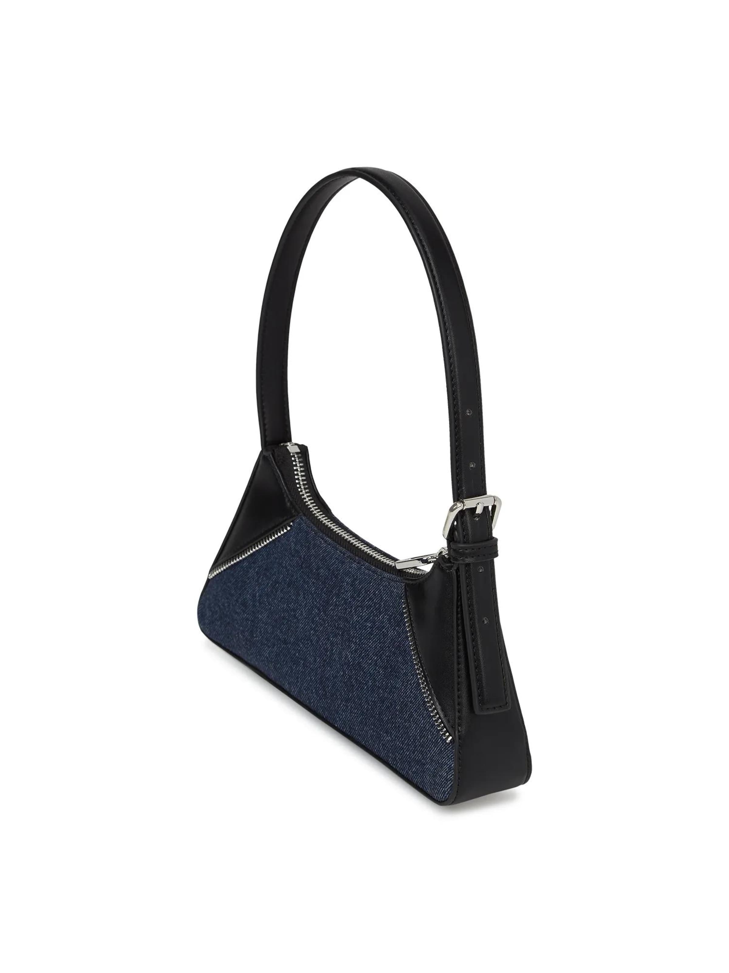 KARL LAGERFELD JEANS - Bolso de hombro 'Rebel' en azul