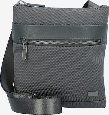 Roncato Crossbody Bag in Grey: front