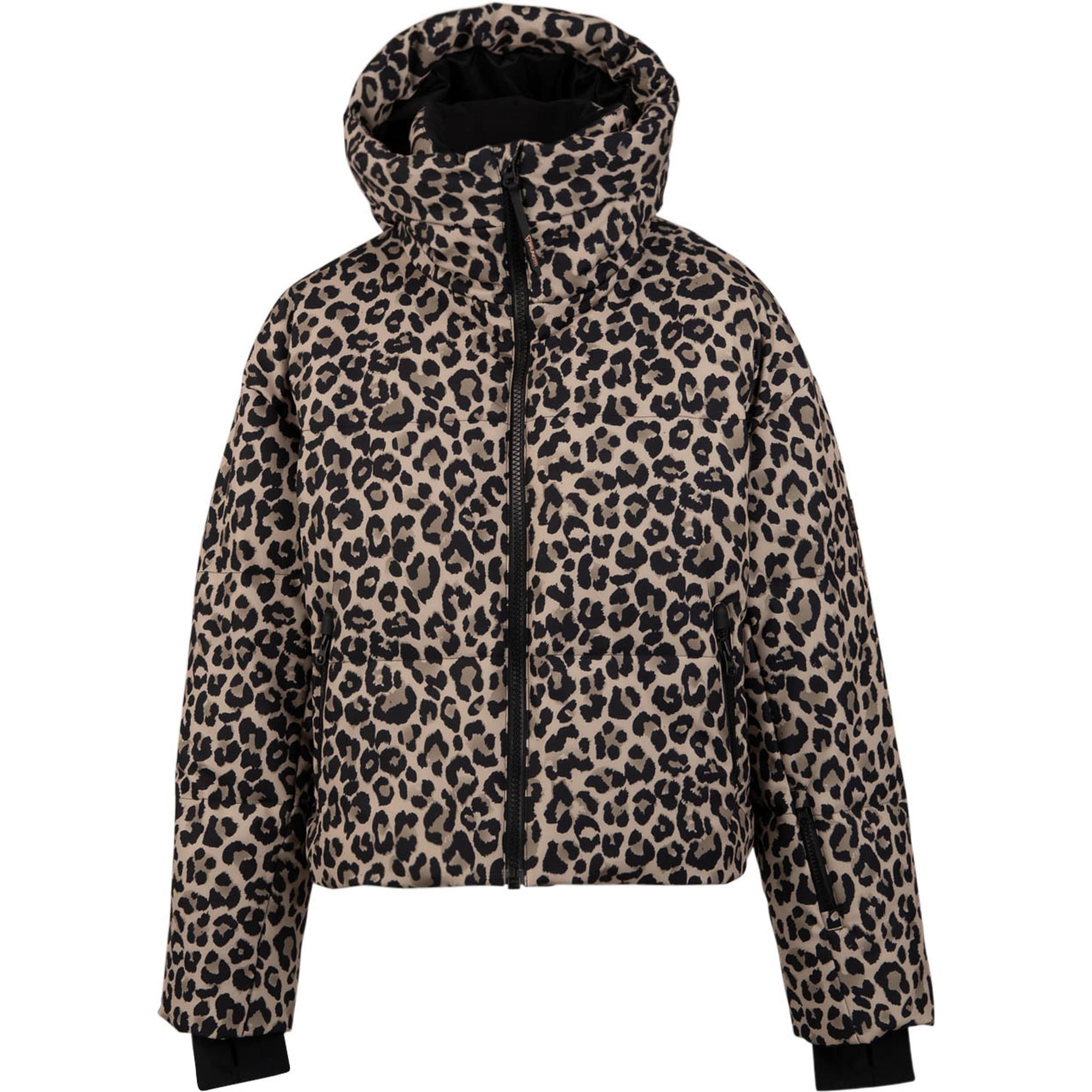 BRUNOTTI Skijacke 'Fiaskia' in Braun: Vorderseite