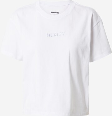 Hurley Λειτουργικό μπλουζάκι σε λευκό: μπροστά