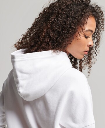 Sweat-shirt Superdry en blanc