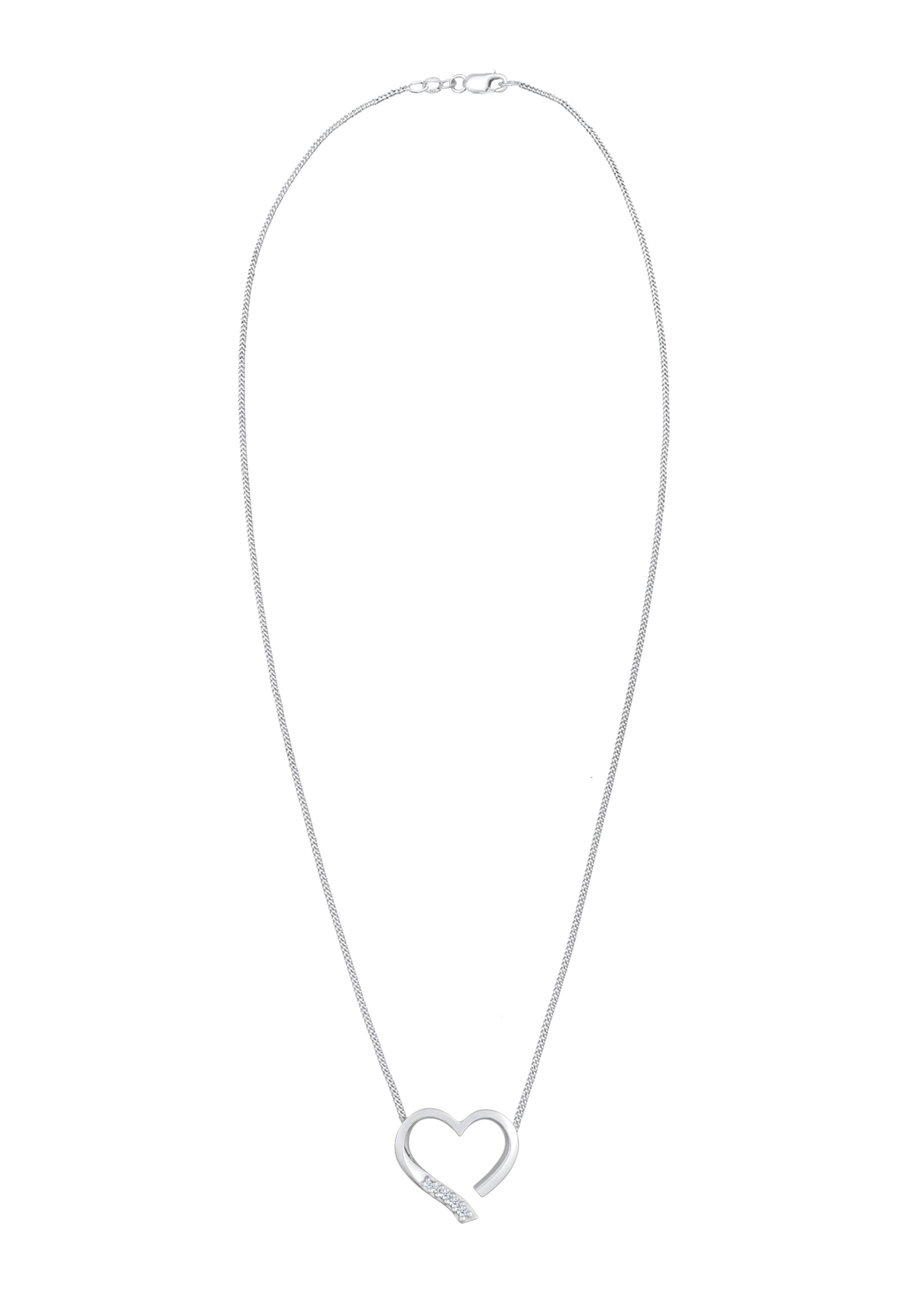 Elli DIAMONDS Necklace in Silver: front