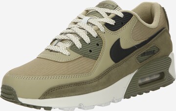 Nike Sportswear Platform trainers 'AIR MAX 90' in Green: front