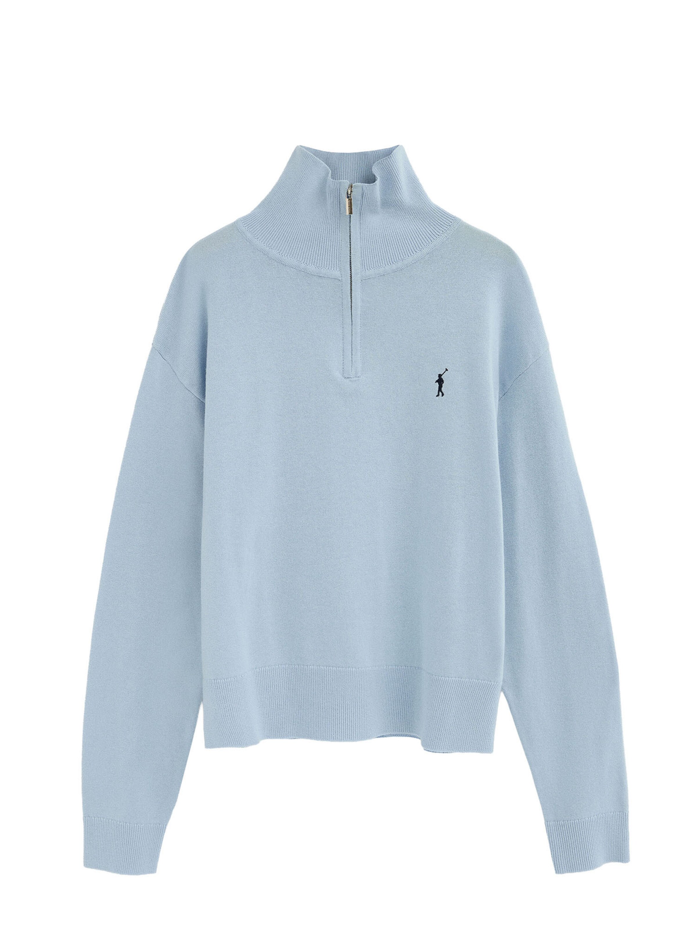 Polo Club Sweater 'Rigby' in Sky blue, Item view