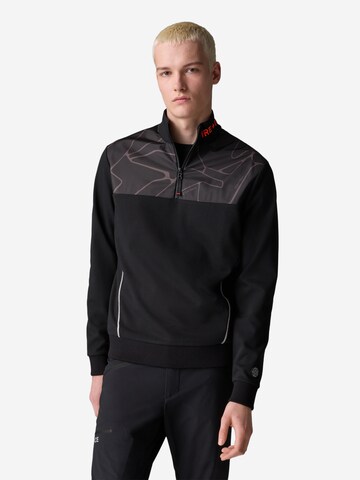 Bogner Fire + Ice Athletic Sweatshirt 'Majan' in Black: front