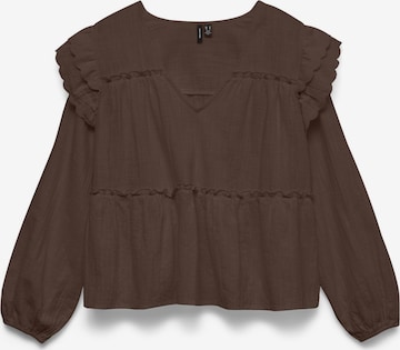 VERO MODA Top in Bruin: voorkant