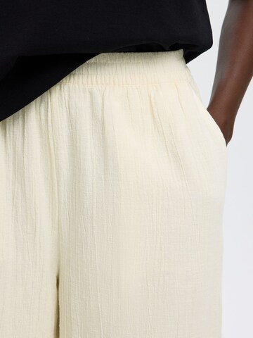 SELECTED Wide Leg Bukser i hvid