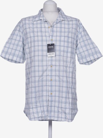 QUIKSILVER Button Up Shirt in M in Blue: front