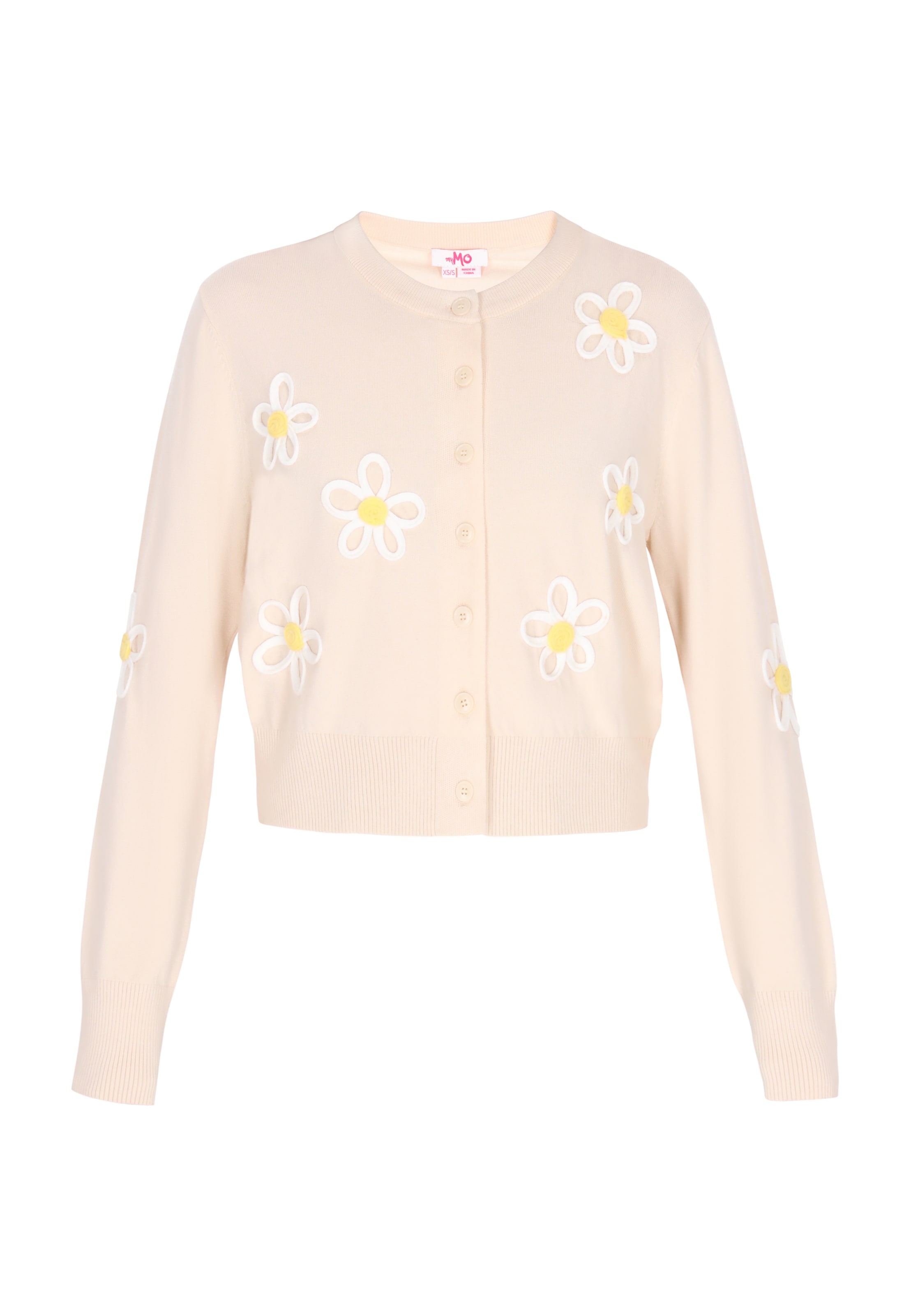 MYMO Kofta i beige: framsida