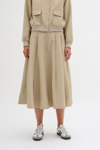 My Essential Wardrobe Skirt 'Megan' in Beige: front