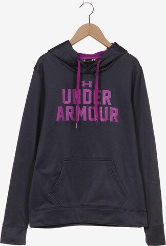 UNDER ARMOUR Sweatshirt & Zip-Up Hoodie in M in Grey: front