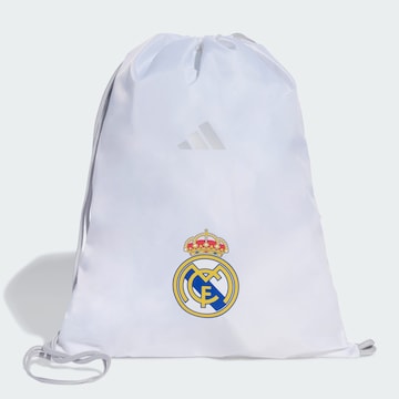 Sacs de sport à cordon 'Real Madrid' ADIDAS PERFORMANCE en blanc