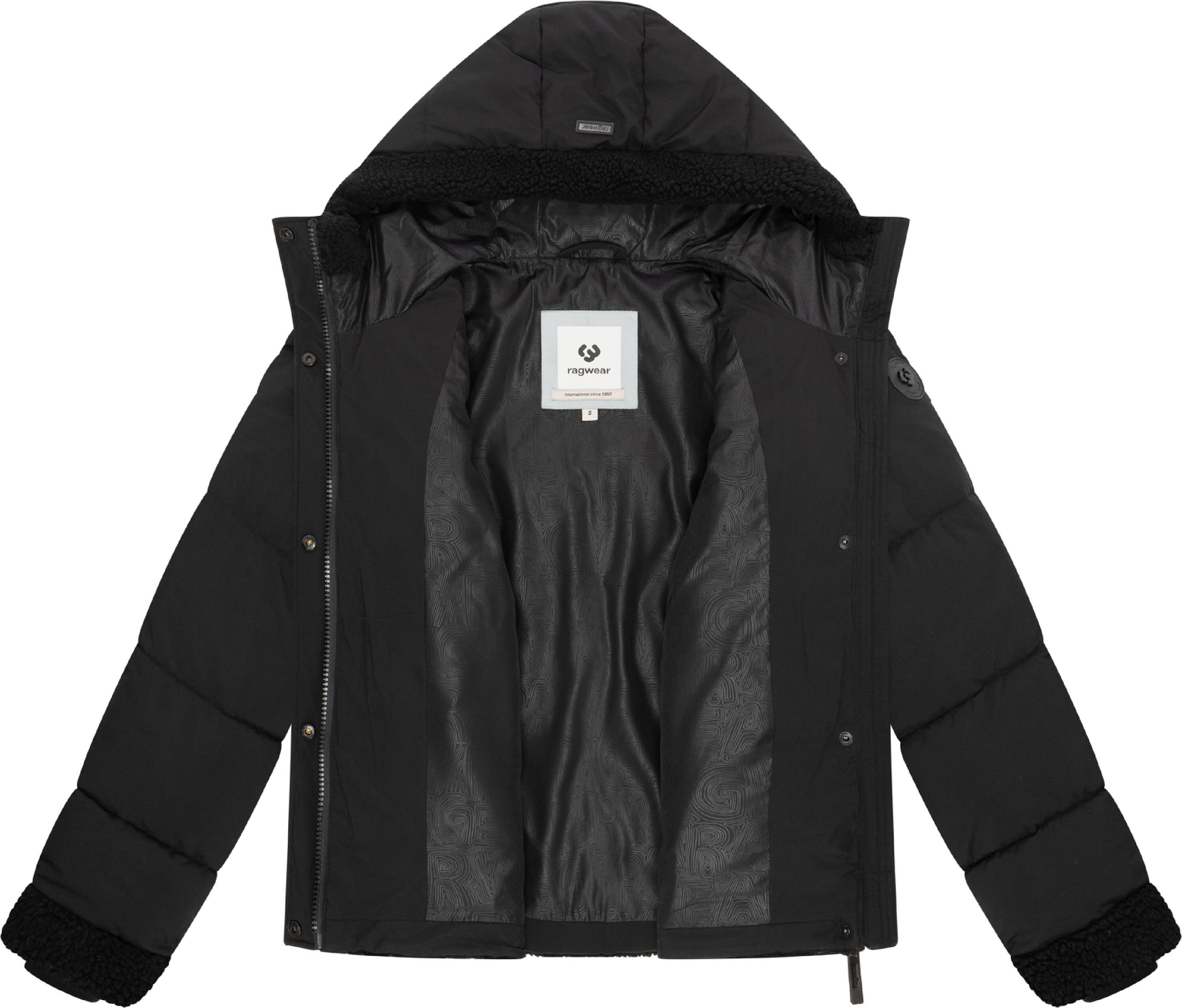 Ragwear Зимняя куртка 'Editah Youmodo' в Черный