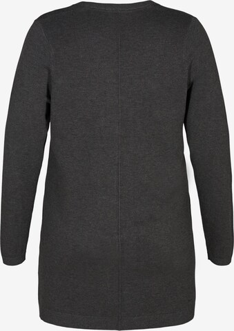 Zizzi Cardigan 'Carrie' i grå