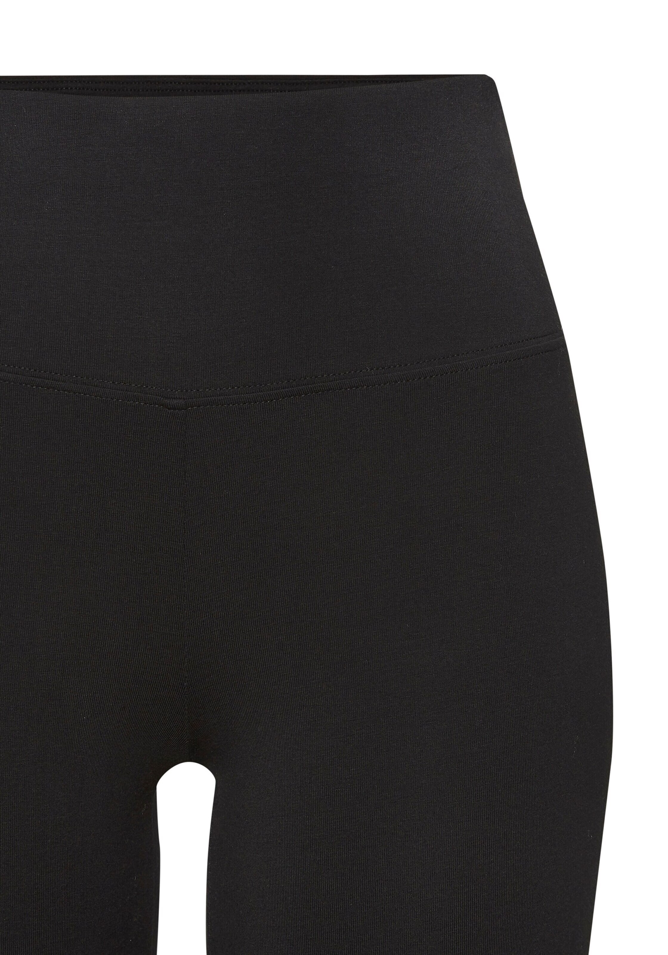 LASCANA ACTIVE Rozšírený strih Športové nohavice - Čierna