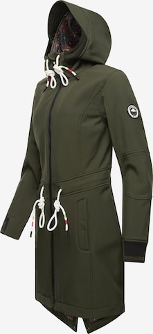 MARIKOO Raincoat 'Mount Furnica' in Green