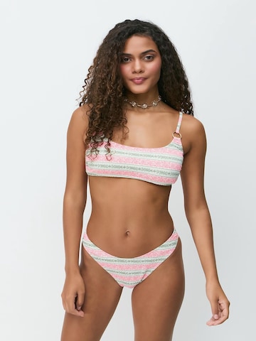 C&City Bralette Bikini in Red: front
