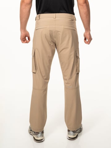 saved lab Regular Workout Pants 'SL-150 Cargo Ecru' in Beige