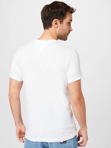 TOMMY HILFIGER T-Shirt 'Box Outline' in Weiß