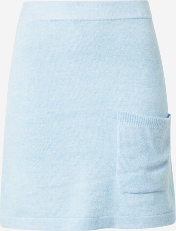 PIECES Skirt 'Eamy' in Blue: front