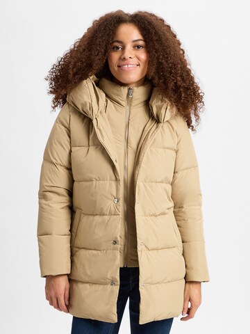 Lauren Ralph Lauren Wintermantel in Beige: voorkant