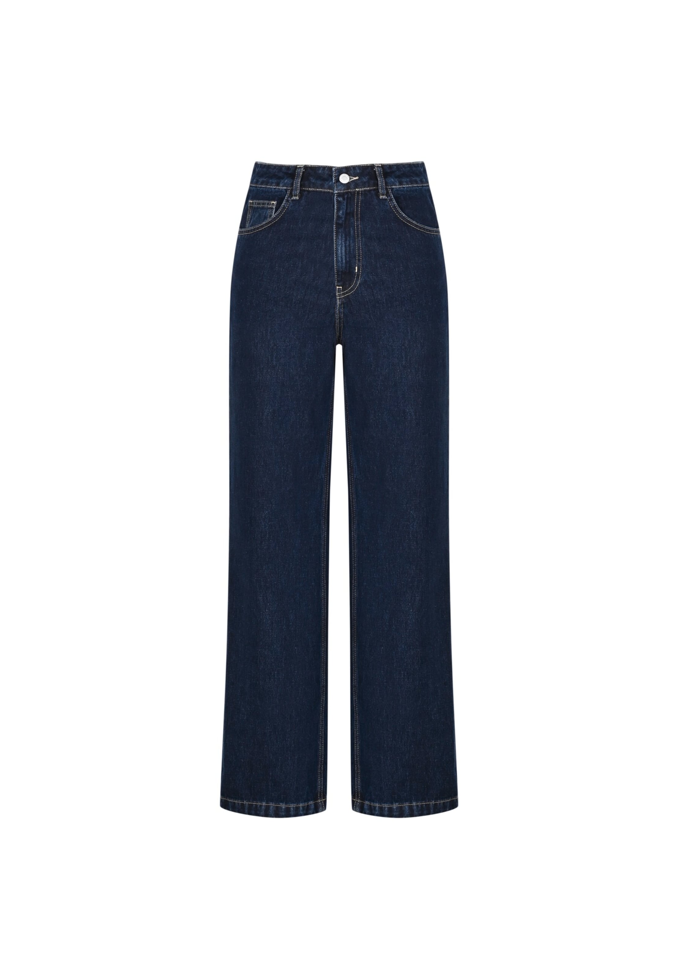 FRESHLIONS Regular Jeans 'Chistina' in Blue: front