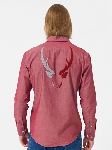 By Diess Collection Regular fit Srajca | rdeča barva