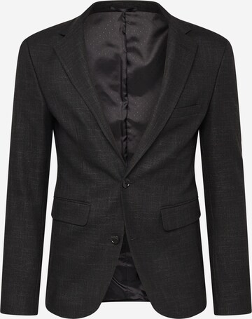 BURTON MENSWEAR LONDON Slim fit Blazer in Black: front