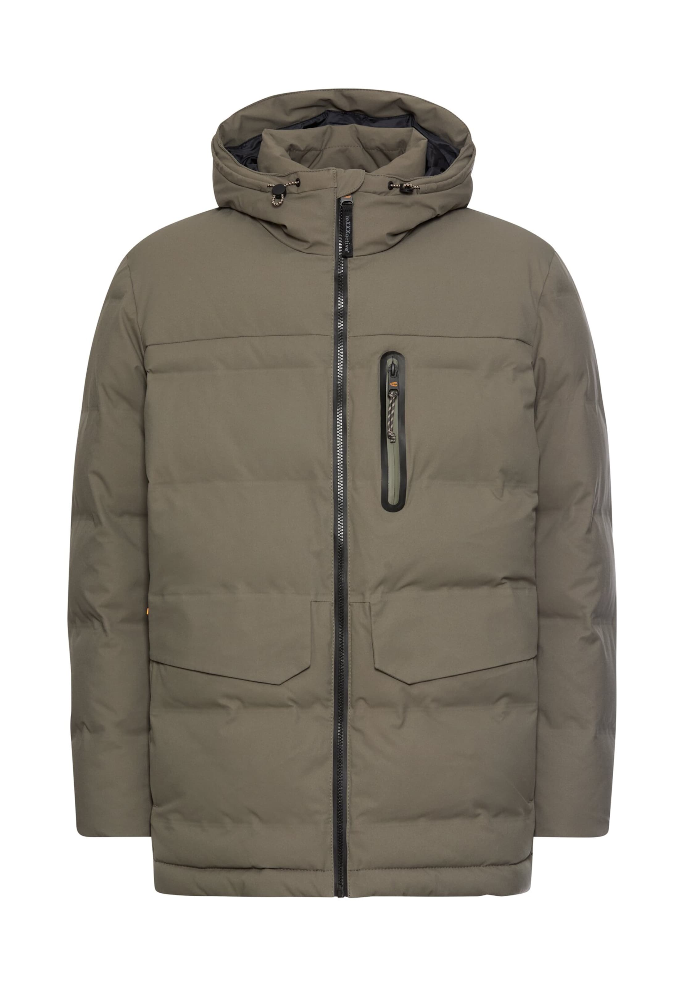 žalia CAMEL ACTIVE Žieminė striukė: priekis