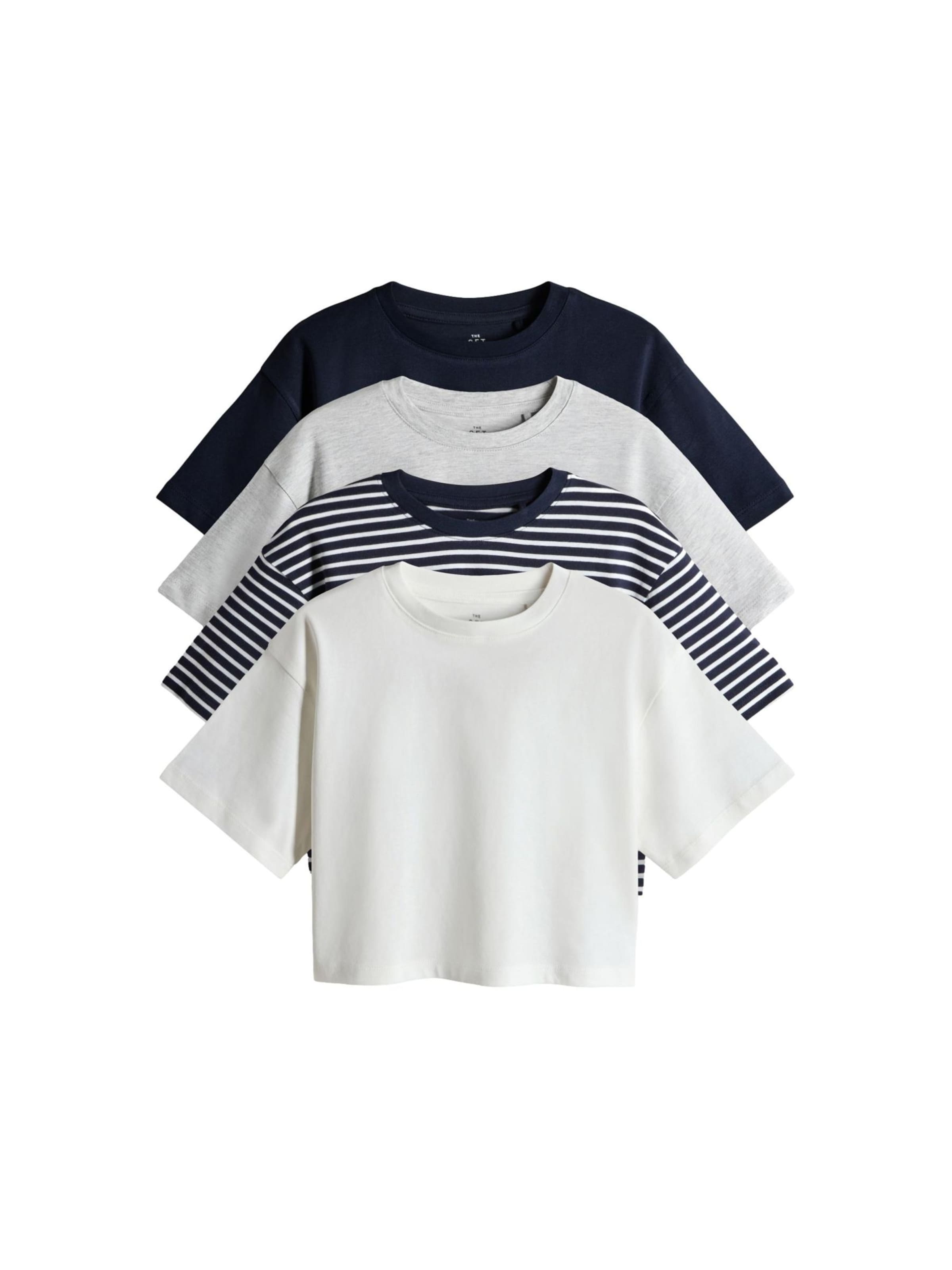 The Set Тениска в синьо: отпред