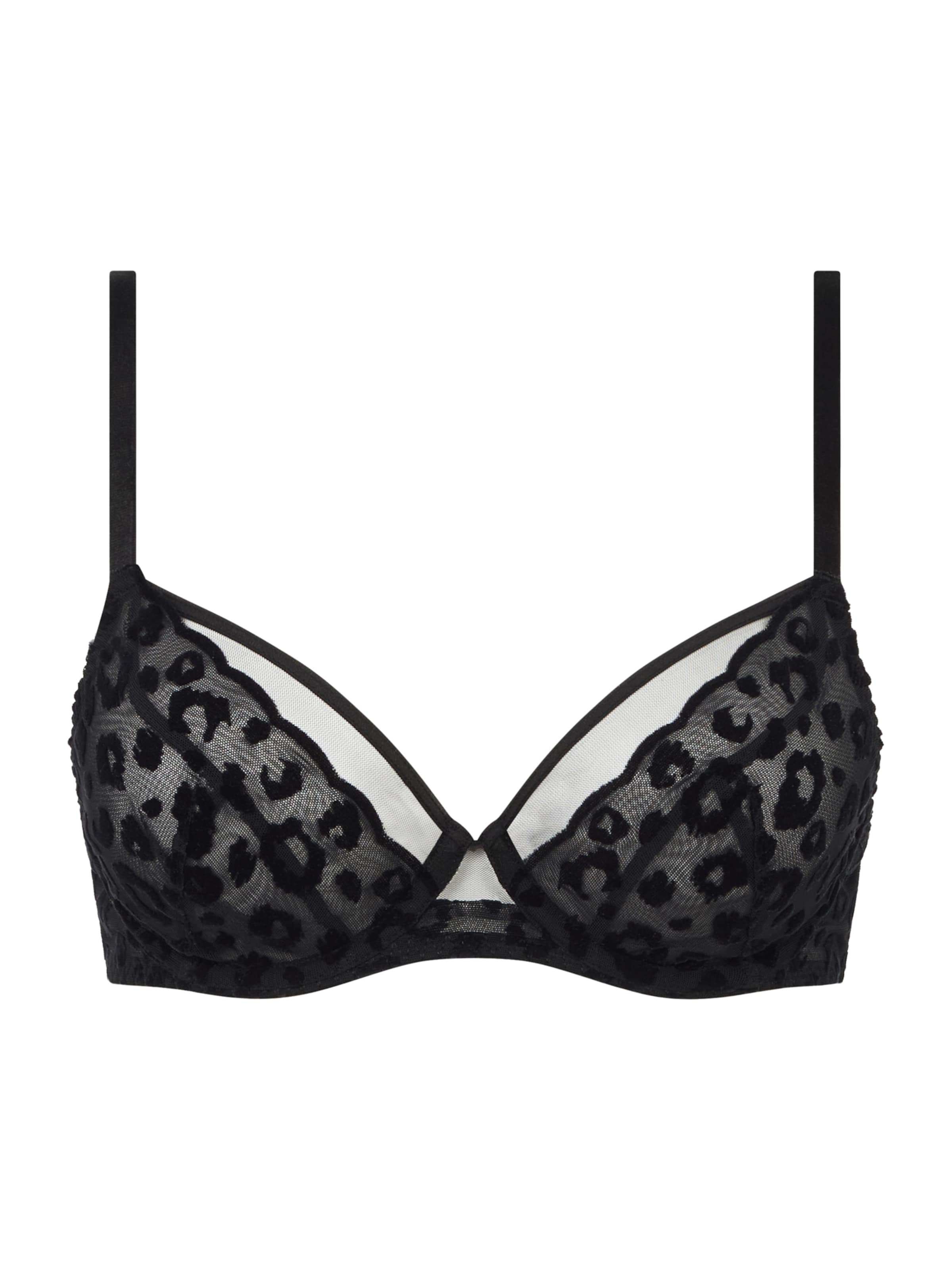 Invisible Soutien-gorge Chantelle en noir : devant