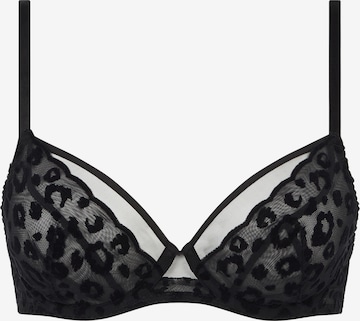 Chantelle T-Shirt Rintaliivi värissä musta: etupuoli