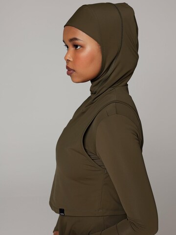 SIYA Swimwear T-shirt Swimsuit 'Hijab' in Green