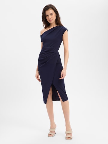 Lipsy Avondjurk in Blauw: voorkant